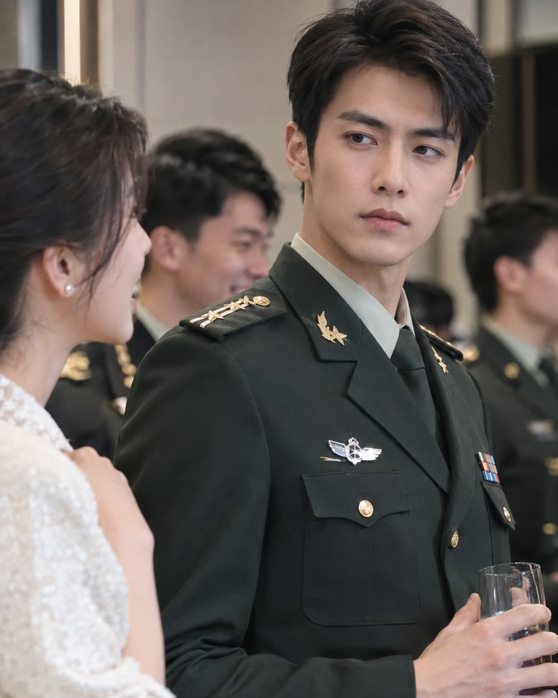 #TTY - T541	Ngay trước hôn lễ đúng một ngày