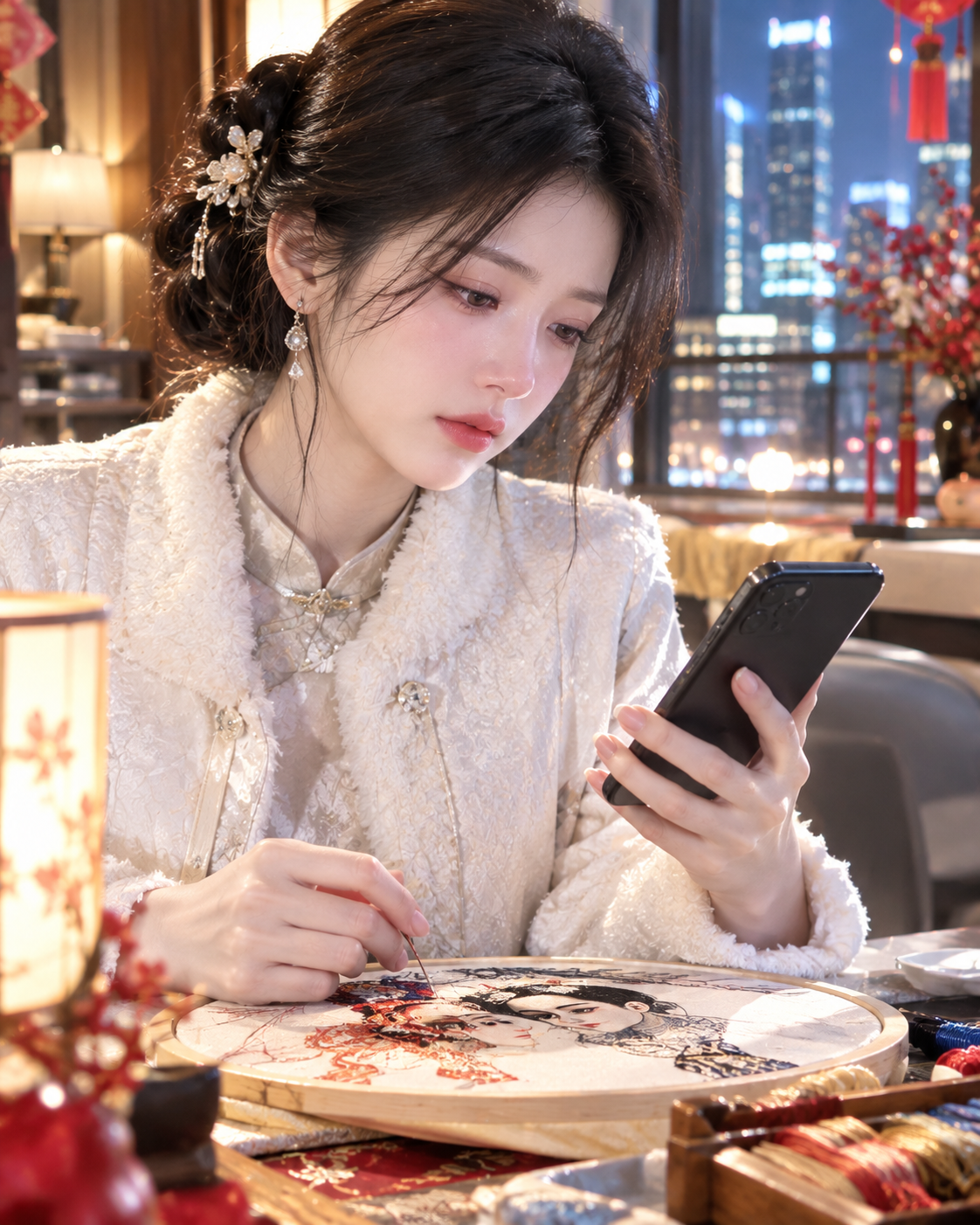#TDC-T347	Tôi rời khỏi nhà họ Tần ở kinh thành